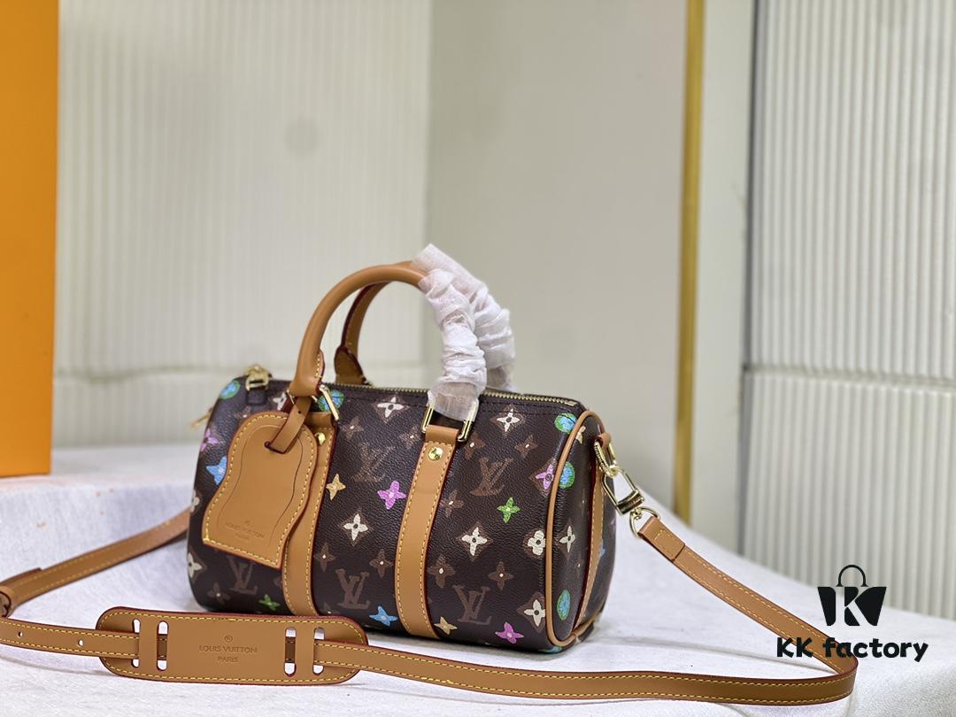 M24849 White Color Black Color Pillow Bag