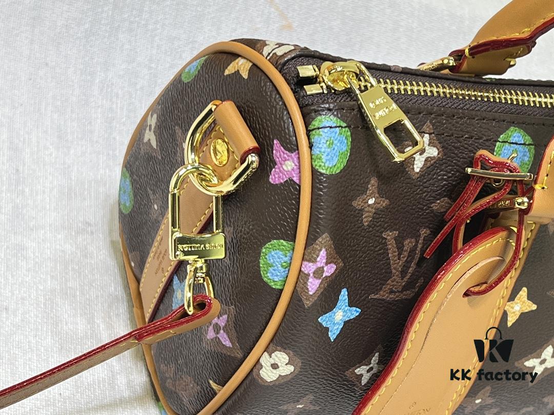 M24849 White Color Black Color Pillow Bag