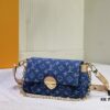 M45859 Denim Favorite Handbag
