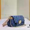 M45859 Denim Favorite Handbag