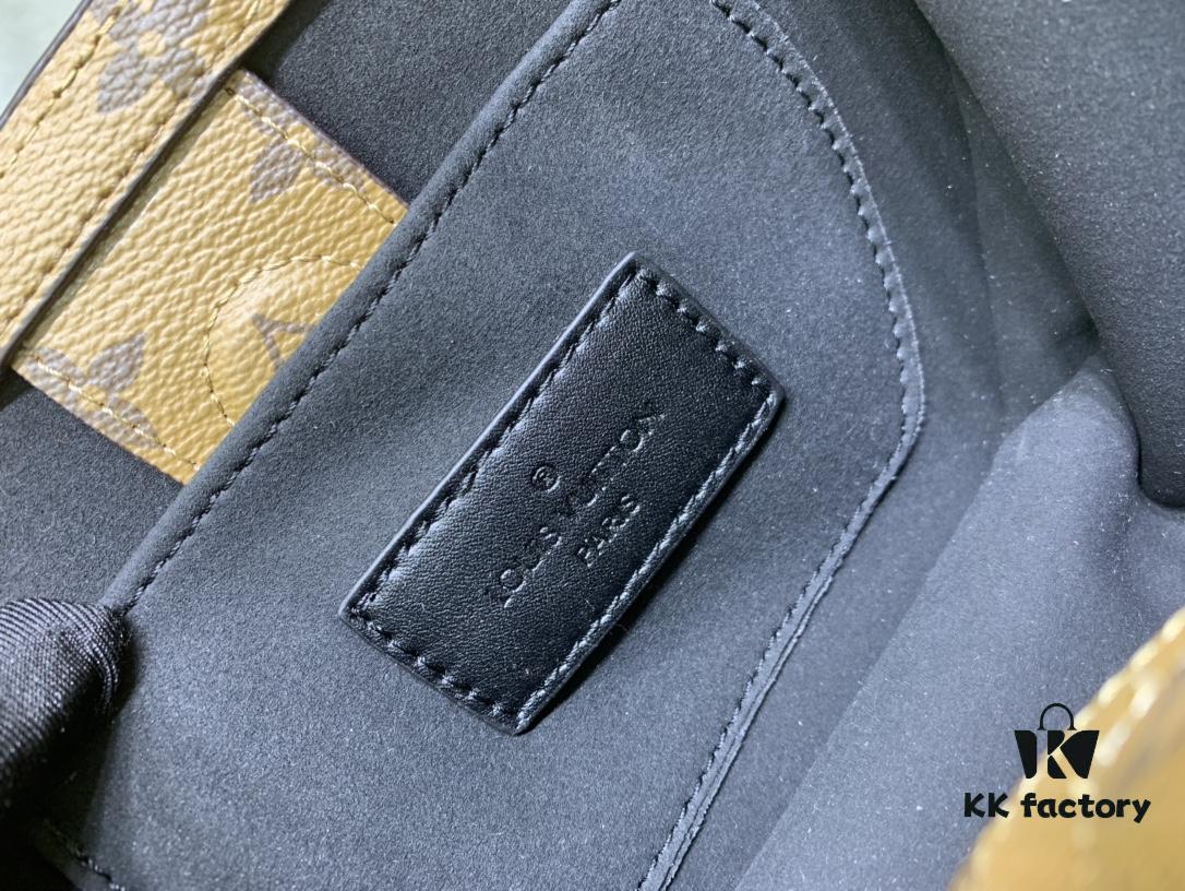 Upgraded Original M47117 Monogram Flower Yellow Flower Women's Round Handbag Series Around Me Bag