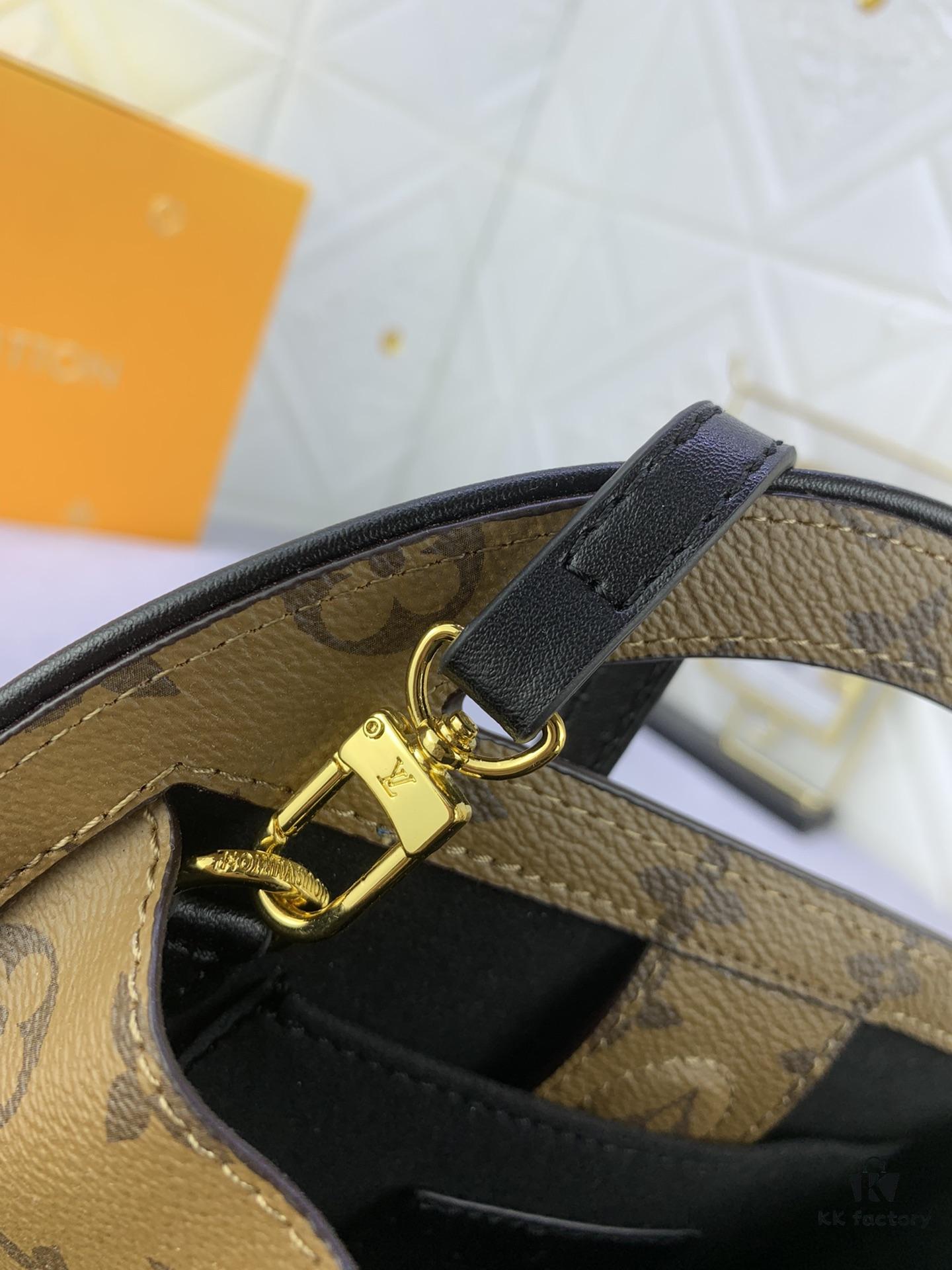 Upgraded Original M47117 Monogram Flower Yellow Flower Women's Round Handbag Series Around Me Bag