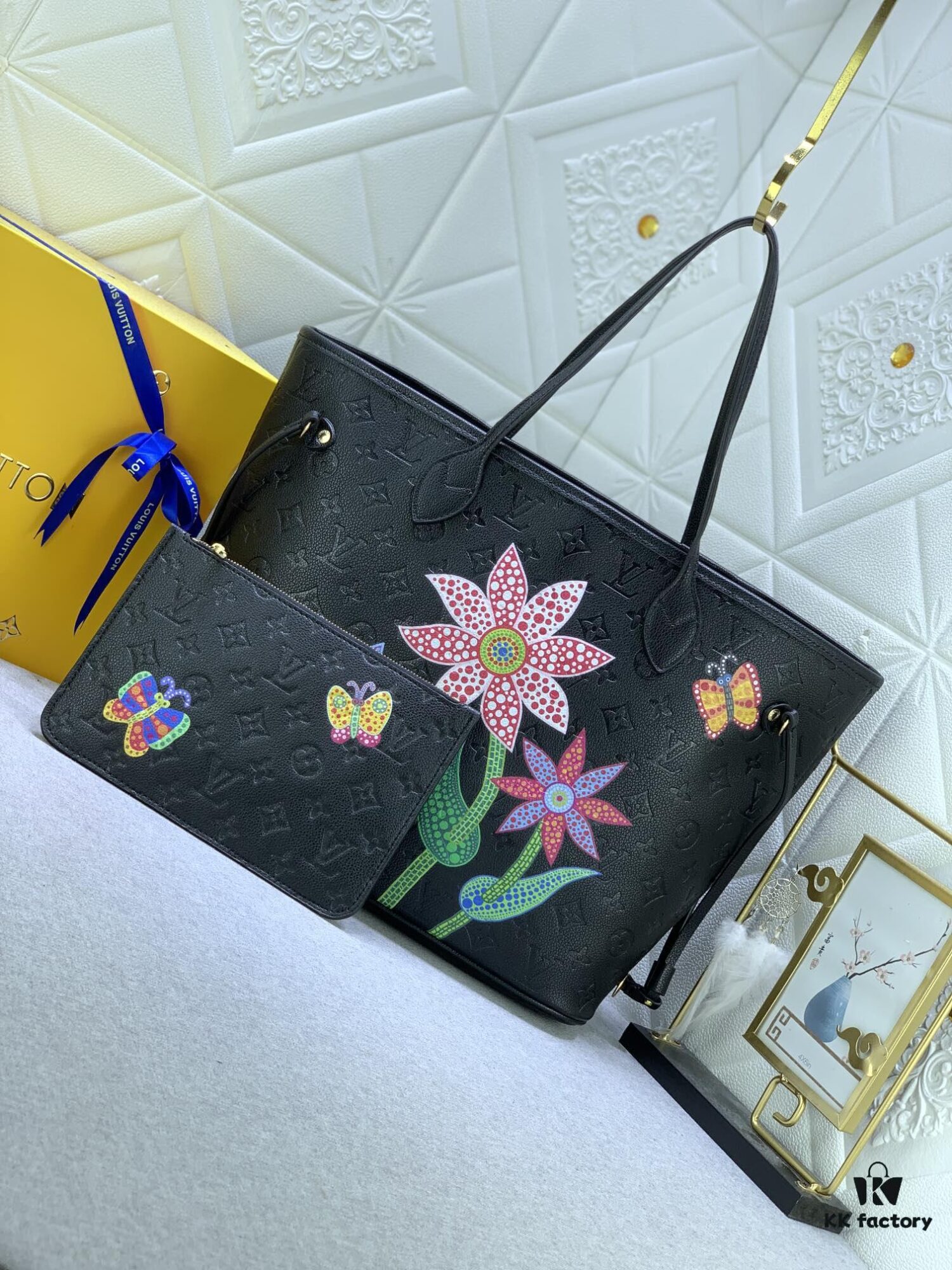 Upgraded Original M45686 M40995 New Print Classic Shopping Tote Louis Vuitton Neverfull