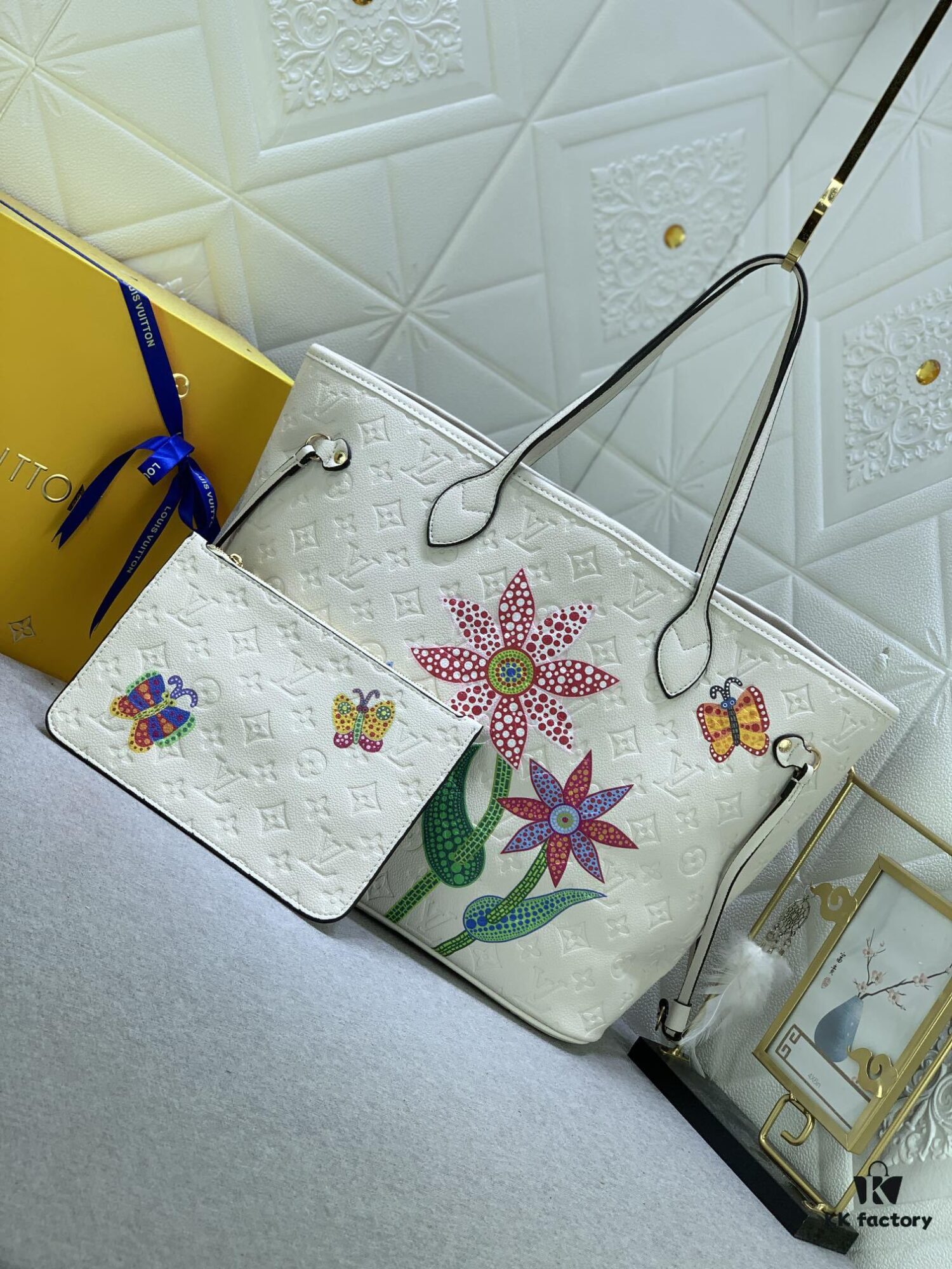 Upgraded Original M45686 M40995 New Print Classic Tote Bag Louis Vuitton Neverfull