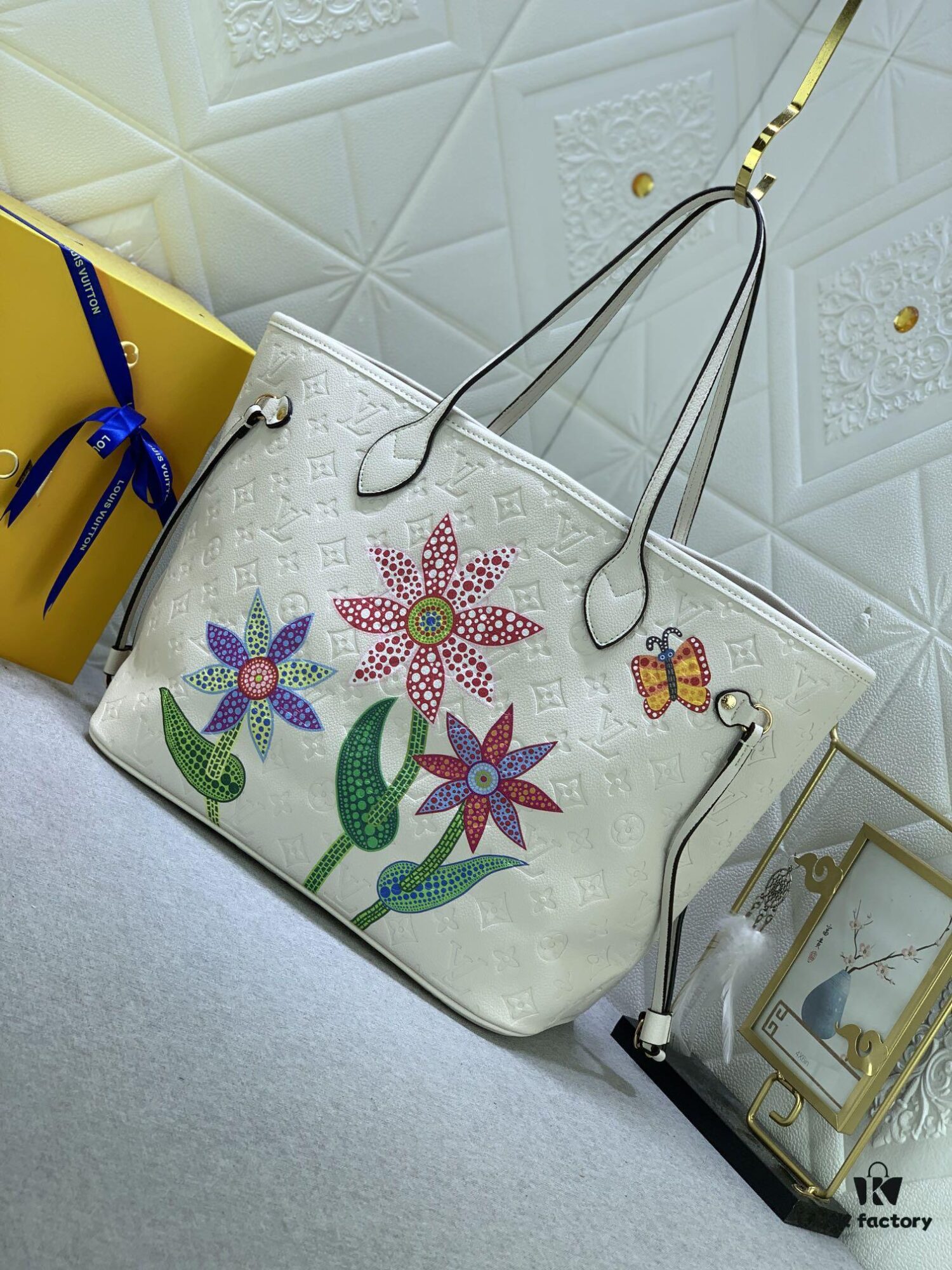 Upgraded Original M45686 M40995 New Print Classic Tote Bag Louis Vuitton Neverfull