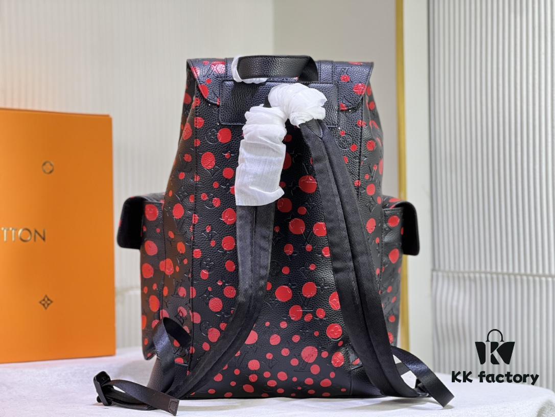 M21978 41379 LV x YK Christopher Dot Print Backpack