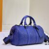 Upgraded Original M20900 M46803 M46804 Keepall Bandoulière 25 Bag in Monogram-Embossed Taurillon Grain Leather