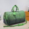 Louis Vuitton Keepall Bandoulière 41 in Taurillon Illusion Leather