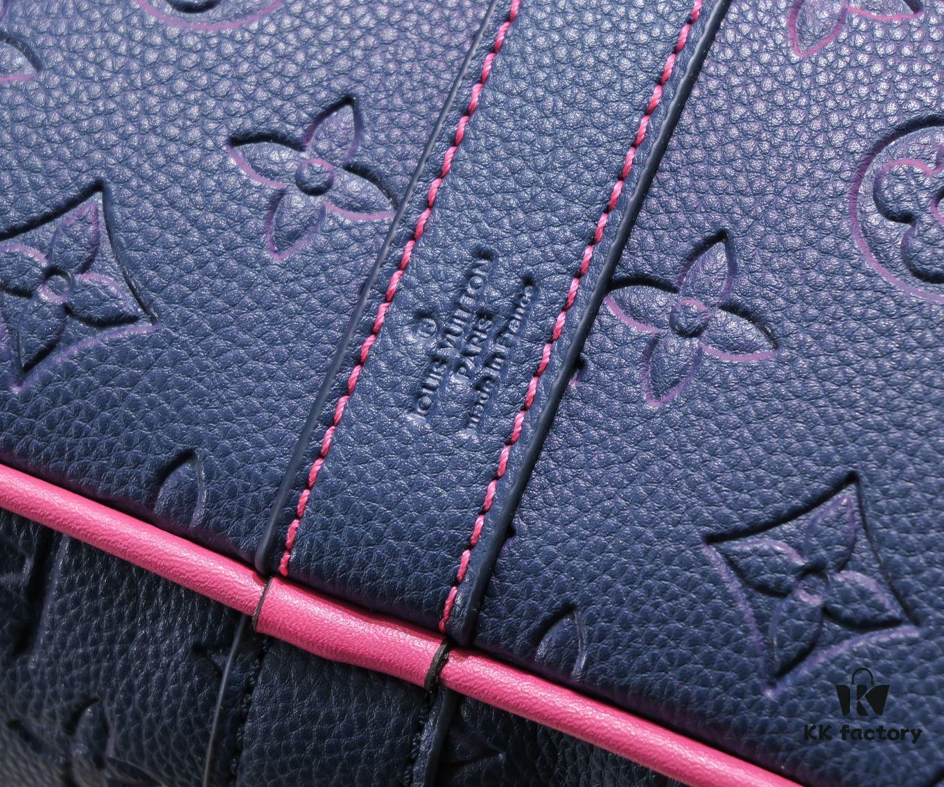 Louis Vuitton Keepall Bandoulière 40 in Taurillon Illusion Leather