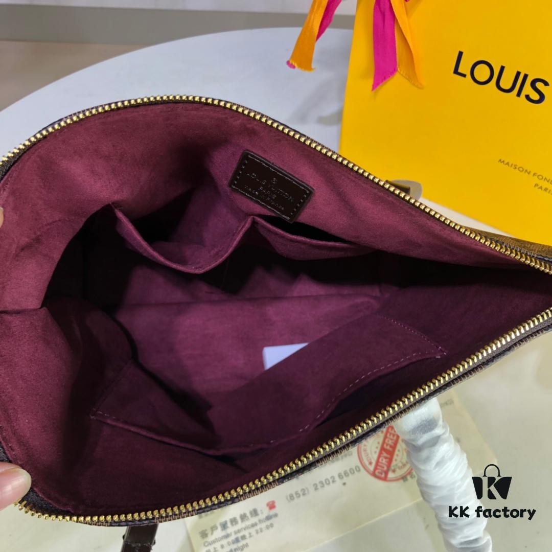 Authentic Louis Vuitton M42267 Multifunctional Monogram Canvas Shoulder Bag, Small and Large Sizes Available