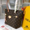 Authentic Louis Vuitton Multifunctional Shoulder Bag M42267, Small and Large Sizes, Monogram Canvas with Genuine Yellow Leather Trim