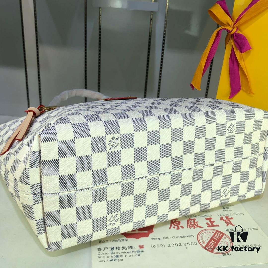 Authentic Louis Vuitton M42267 Multifunctional Monogram Canvas Shoulder Bag, Small and Large Sizes Available with Imported Taiwanese Material and Original Yellow Leather Trim