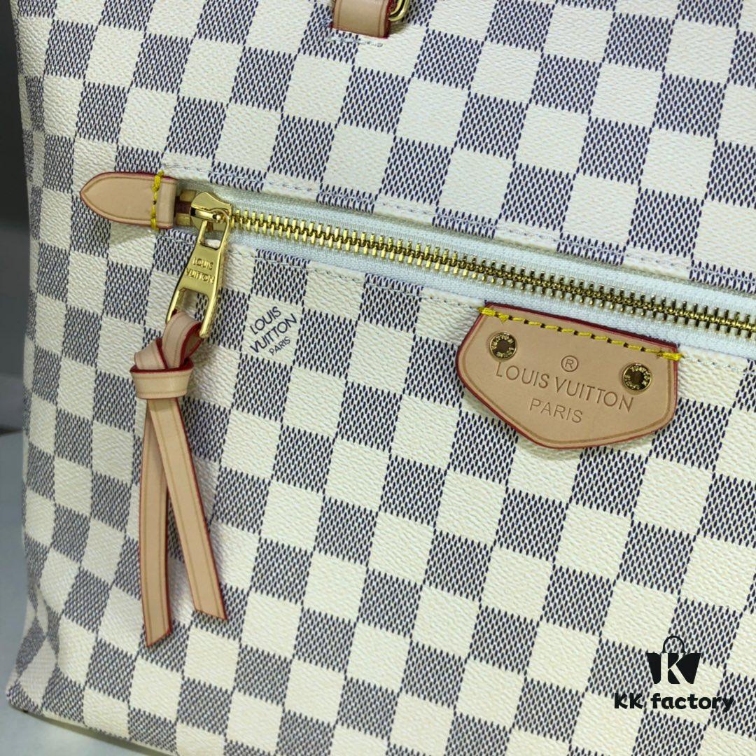 Authentic Louis Vuitton M42267 Multifunctional Monogram Canvas Shoulder Bag, Small and Large Sizes Available with Imported Taiwanese Material and Original Yellow Leather Trim