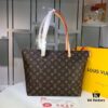 Authentic Louis Vuitton M42267 Multifunctional Shoulder Bag in Monogram Canvas, Dual-Tone Yellow Leather Trim, Available in Small and Large Sizes