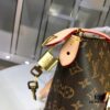 Authentic Louis Vuitton M42267 Multifunctional Shoulder Bag in Monogram Canvas, Dual-Tone Yellow Leather Trim, Available in Small and Large Sizes