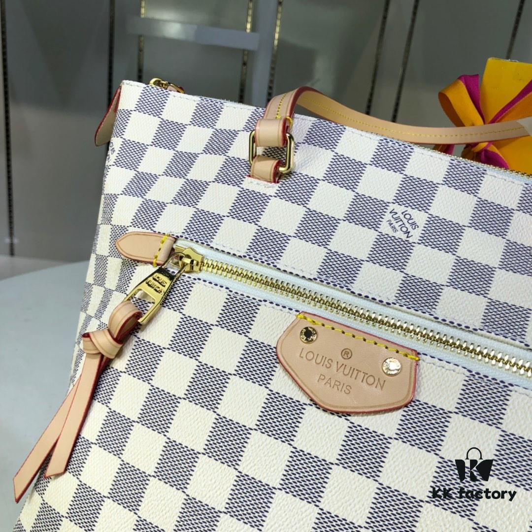 Authentic Louis Vuitton M42267 Multifunctional Shoulder Bag in Monogram Canvas, Dual-Sided Color-Changing Yellow Leather, Large and Small Sizes Available