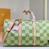 M40667 M41416 Keepall Bandoulière 50 Travel Bag in Damier Golf Coated Canvas