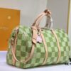 M40667 M41416 Keepall Bandoulière 50 Travel Bag in Damier Golf Coated Canvas