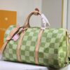 M40667 M41416 Keepall Bandoulière 50 Travel Bag in Damier Golf Coated Canvas