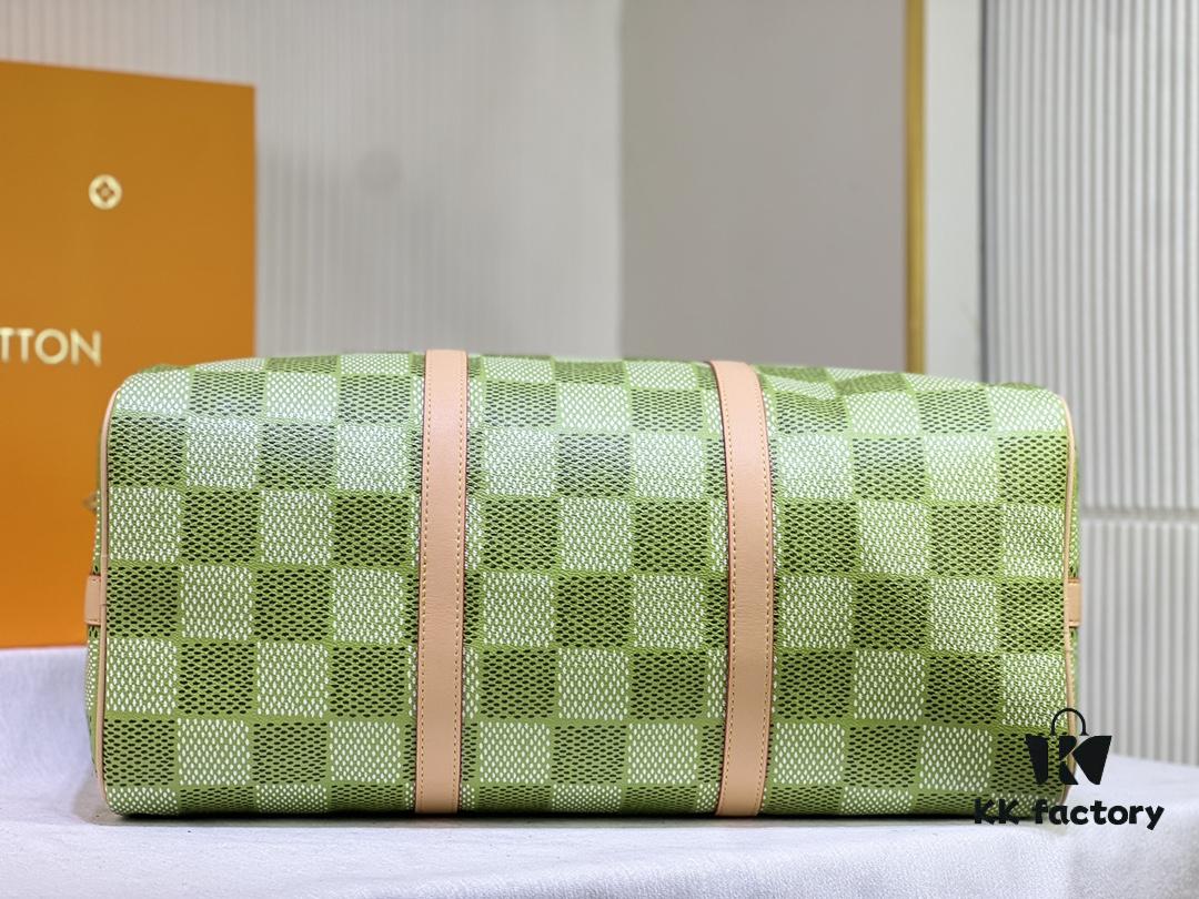 M40667 M41416 Keepall Bandoulière 50 Travel Bag in Damier Golf Coated Canvas
