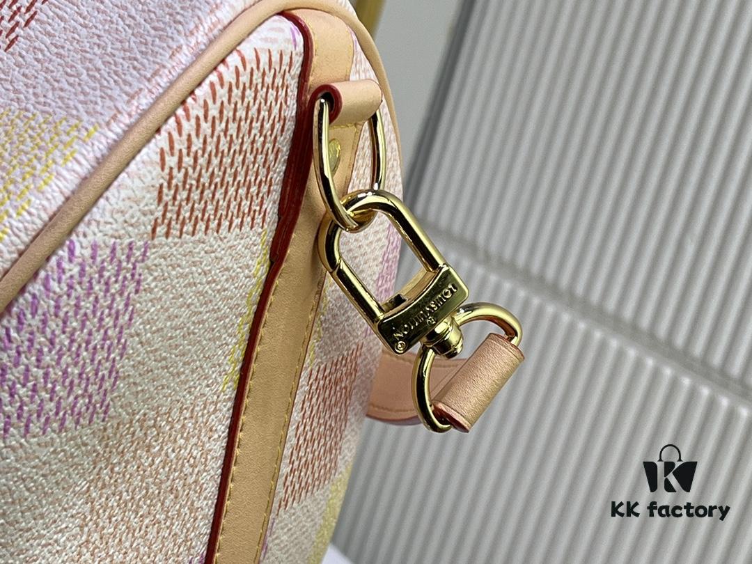 M40667 M41416 Keepall Bandoulière 50 Travel Bag in Damier Golf Coated Canvas