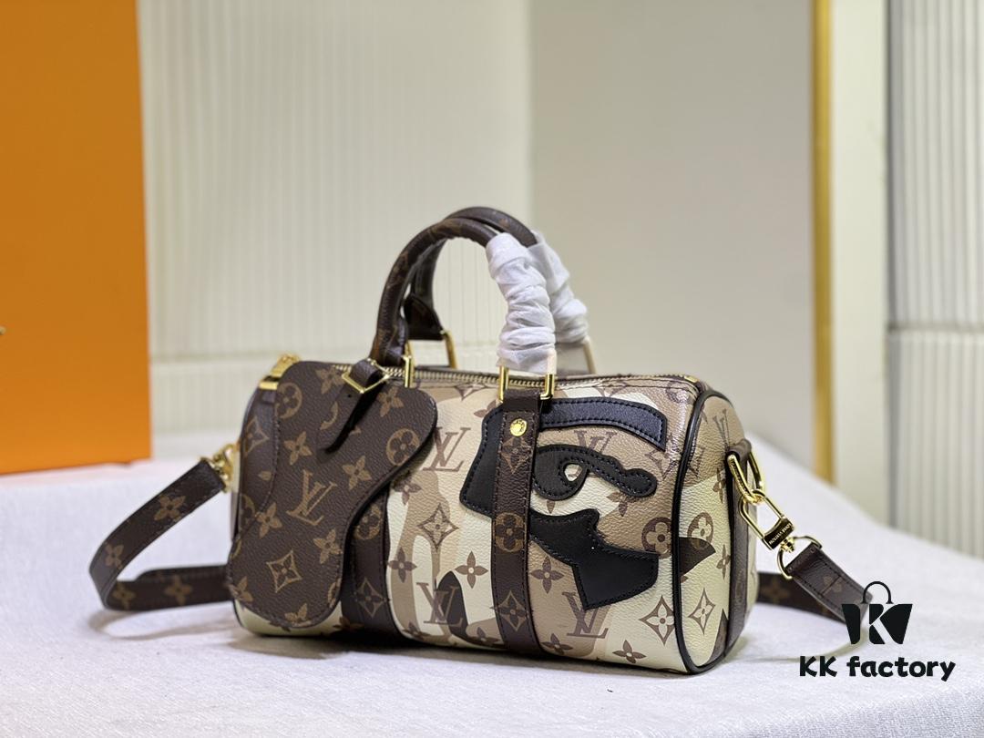 Upgraded Original M20900 M46803 M46804 Keepall Bandoulière 25 Handbag