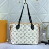 White Flower Mother-Child Bag 🎀🎀 Classic Shopping Tote 💋💋 Louis Vuitton New Neverfull
