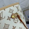 White Flower Mother-Child Bag 🎀🎀 Classic Shopping Tote 💋💋 Louis Vuitton New Neverfull