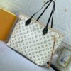White Flower Mother-Child Bag 🎀🎀 Classic Shopping Tote 💋💋 Louis Vuitton New Neverfull