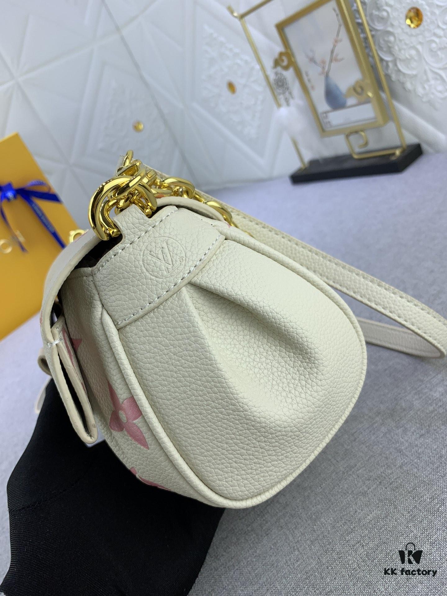 Upgraded Original Version (Inspired by Authentic) ✨‼️ M46393 White Embossing Pink, M45813 Black Embossed, M45859 Black Imprinted, M45836 Elephant Grey, White Imprinting, White Embossing 👏👏 Favorite Handbag