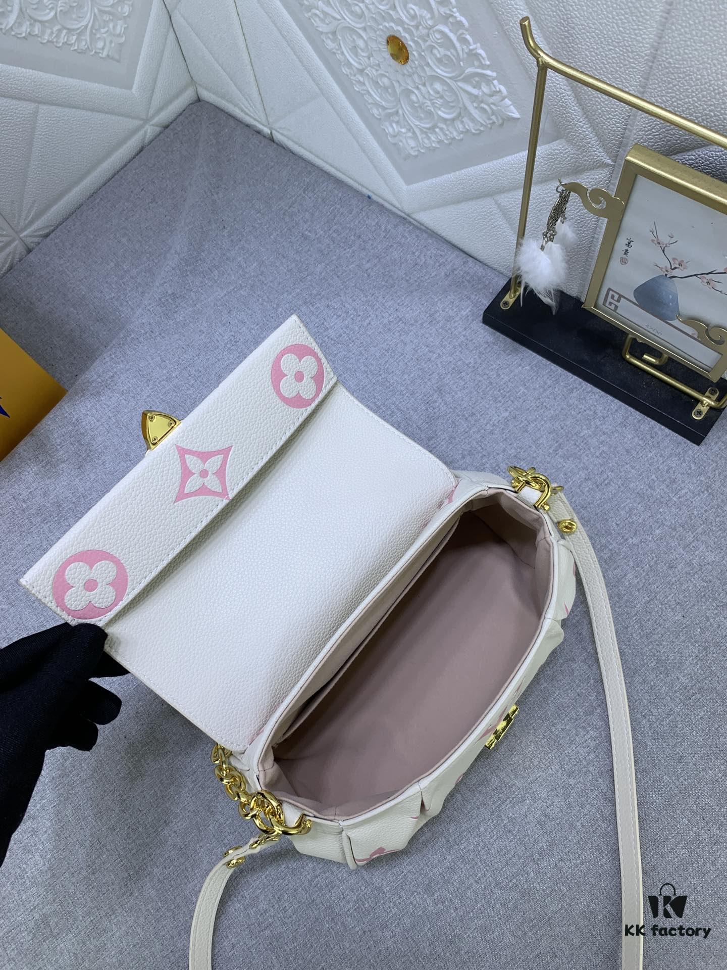 Upgraded Original Version (Inspired by Authentic) ✨‼️ M46393 White Embossing Pink, M45813 Black Embossed, M45859 Black Imprinted, M45836 Elephant Grey, White Imprinting, White Embossing 👏👏 Favorite Handbag