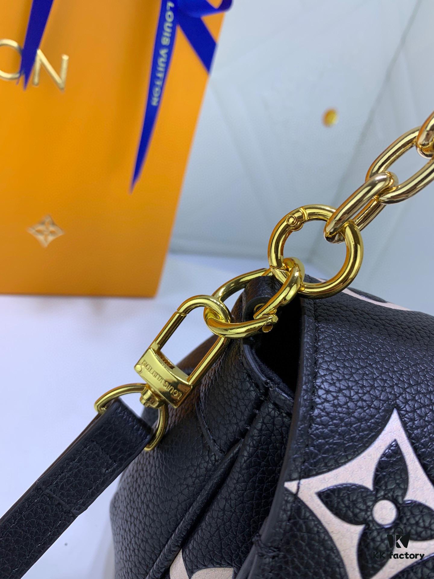 Upgraded Original Version (Inspired by Authentic) ✨‼️ M46393 White Printed Pink, M45813 Black Embossed, M45859 Black Debossed, M45836 Elephant Grey, White Debossed, White Embossed 👏👏 Favorite Handbag