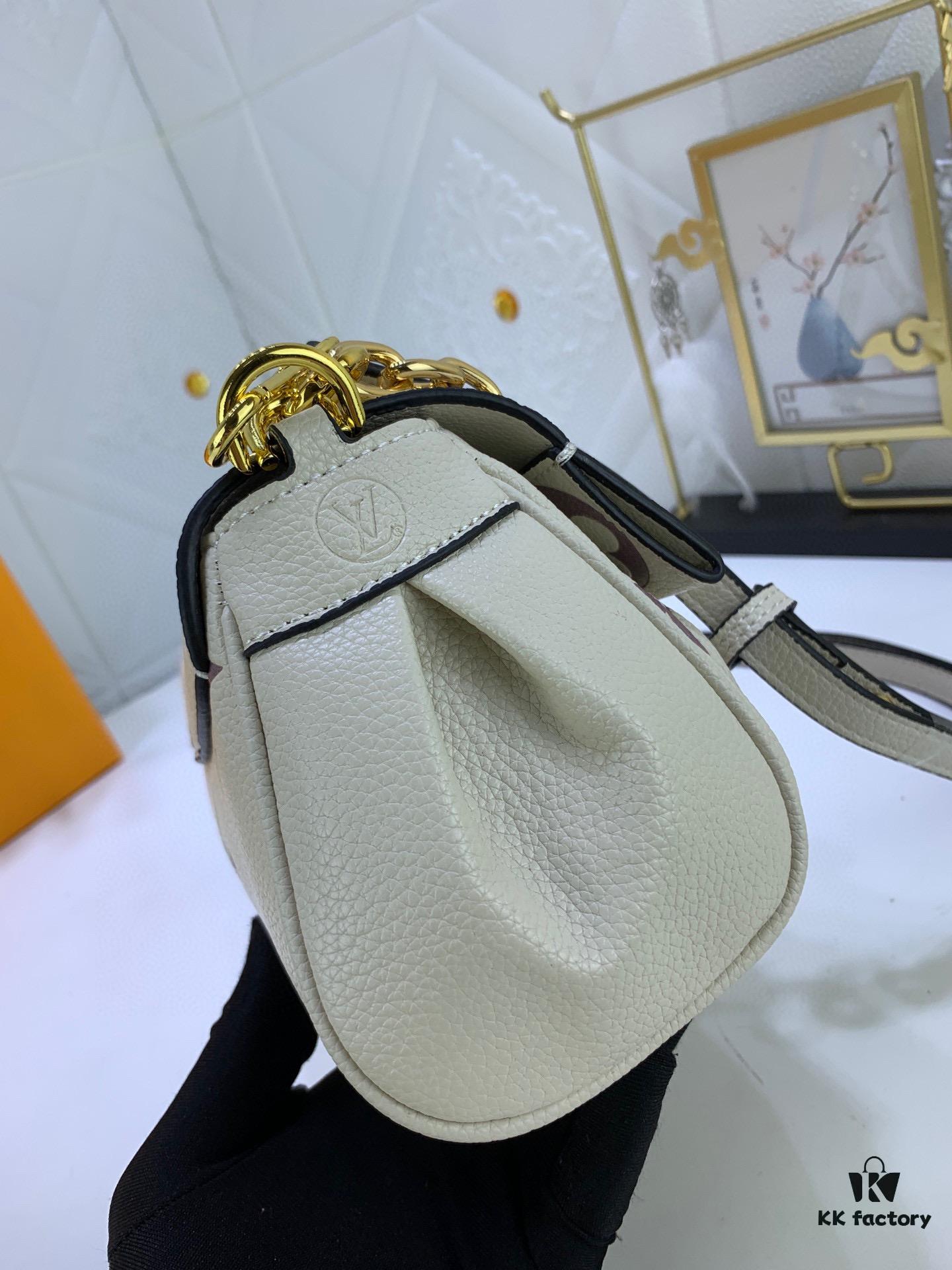 Upgraded Original Version (Replica Style) ✨‼️ M46393 White Embossed Pink, M45813 Black Embossed, M45859 Black Imprinted, M45836 Elephant Grey, White Embossed, White Quilted 👏👏 Favorite Handbag