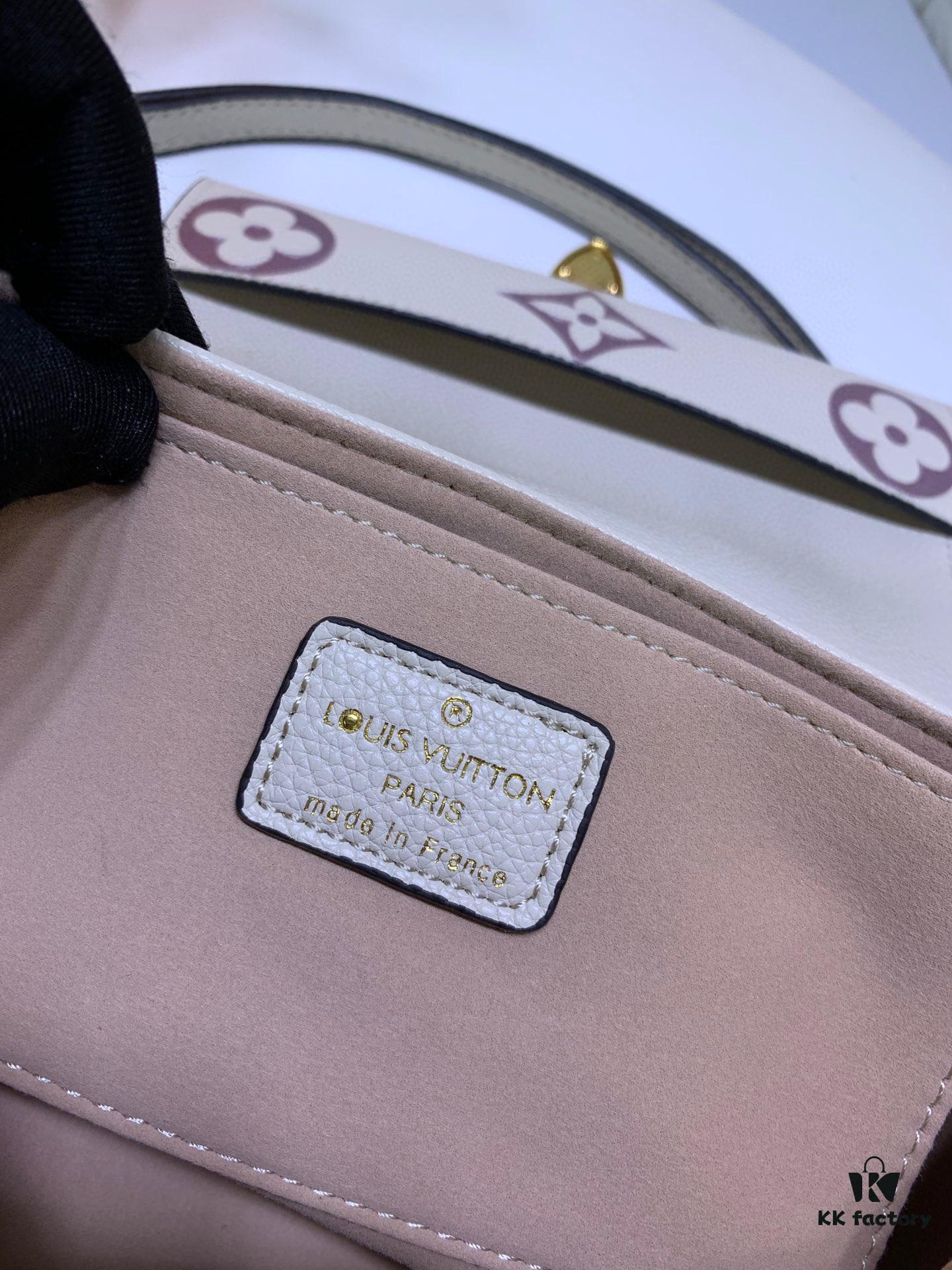 Upgraded Original Version (Replica Style) ✨‼️ M46393 White Embossed Pink, M45813 Black Embossed, M45859 Black Imprinted, M45836 Elephant Grey, White Embossed, White Quilted 👏👏 Favorite Handbag