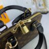 Upgraded Size Original M53151 M53152 Monogram N41221 Non-Check Black Leather Louis Vuitton Alma Handbag