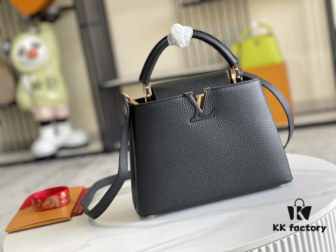 Supreme Grade Full Set Packaging [Premium Original Leather M48864 Small Size M94517 Black with Gold Hardware]