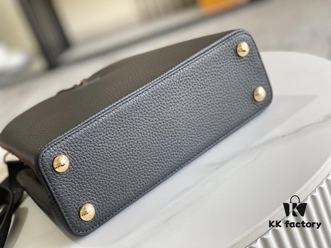 Supreme Grade Full Set Packaging [Premium Original Leather M48864 Small Size M94517 Black with Gold Hardware]