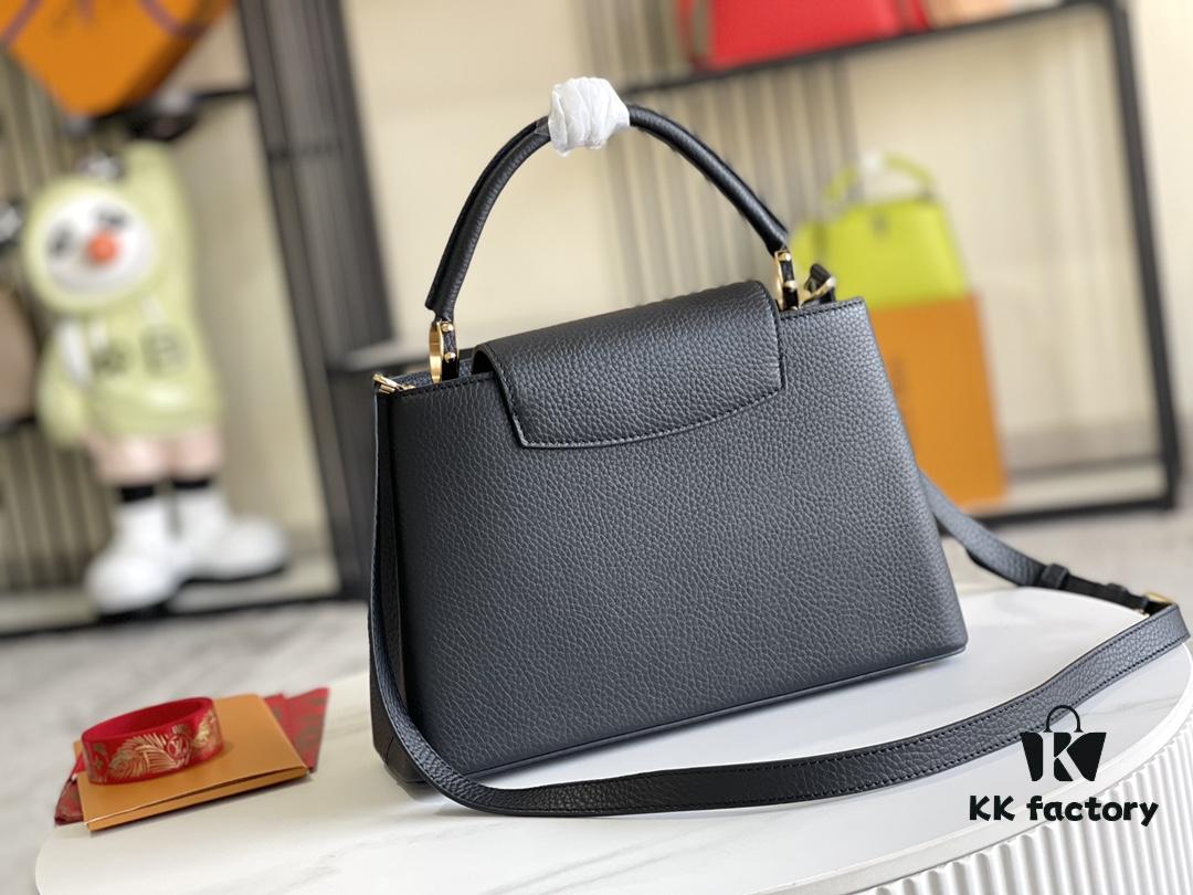 Top Grade Complete Set Packaging [Premium Original Factory Leather 💋 M48864 Medium Size M42259 Black with Gold Hardware]