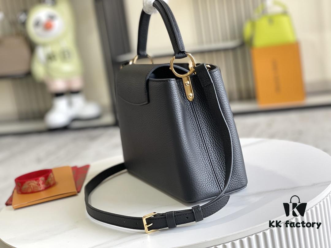 Top Grade Complete Set Packaging [Premium Original Factory Leather 💋 M48864 Medium Size M42259 Black with Gold Hardware]