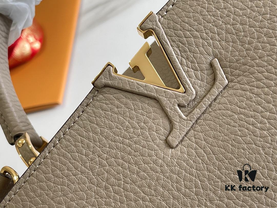 Top Grade Full Set Packaging [Premium Original Factory Leather 💋 M 94428 Small Size M94517 Elephant Gray with Gold Hardware]