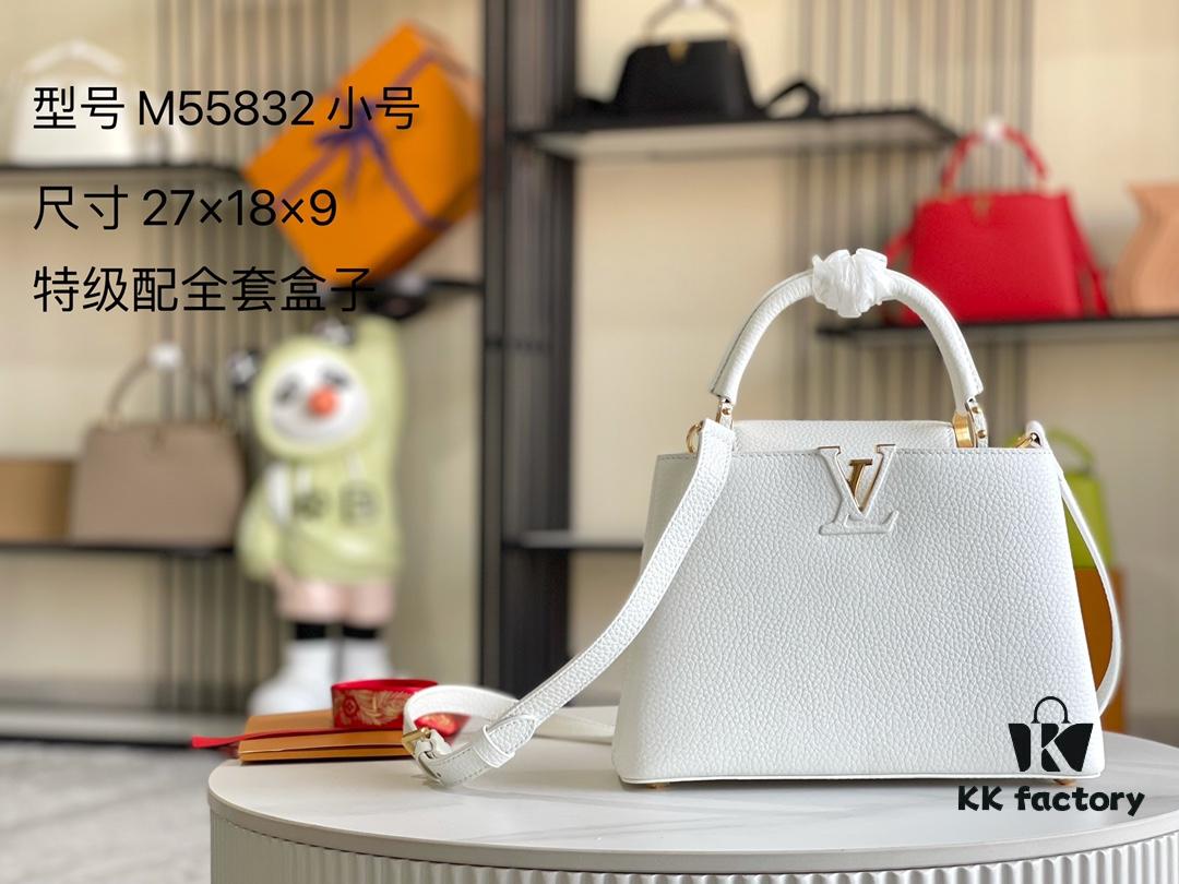 Top Grade Full Set Duty-Free Packaging 【💋 M55832 M94517 White Gold Buckle】