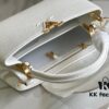 Top Grade Full Set Packaging [Premium Original Leather M55832 Medium Size White with Gold Hardware]
