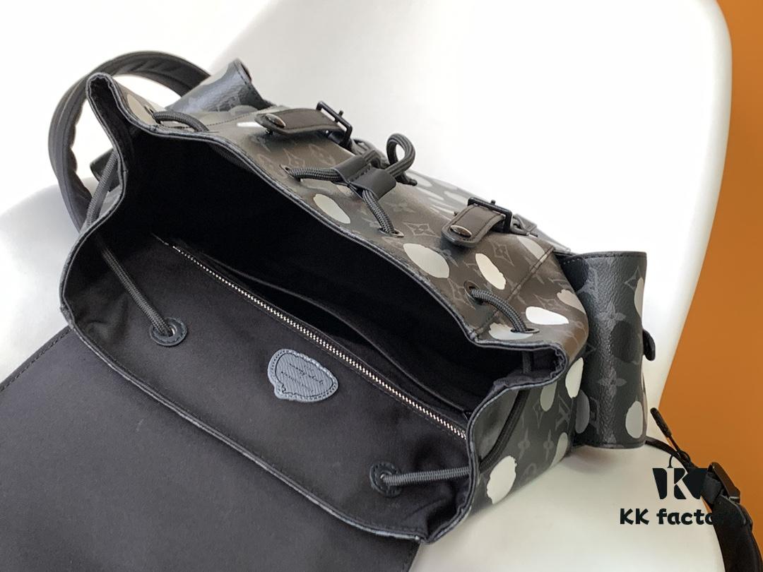 LV x YK Christopher Medium Backpack M46403