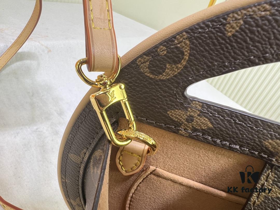 Around Me Handbag in Monogram Coated Canvas