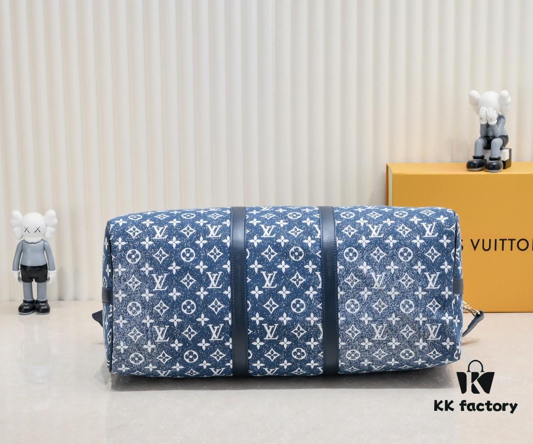 Exclusive Real Shot - Upgraded Version ‼️ M41416 Keepall Bandoulière 50 Travel Bag