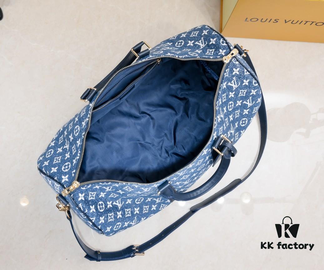 Exclusive Real Shot - Upgraded Version ‼️ M41416 Keepall Bandoulière 50 Travel Bag