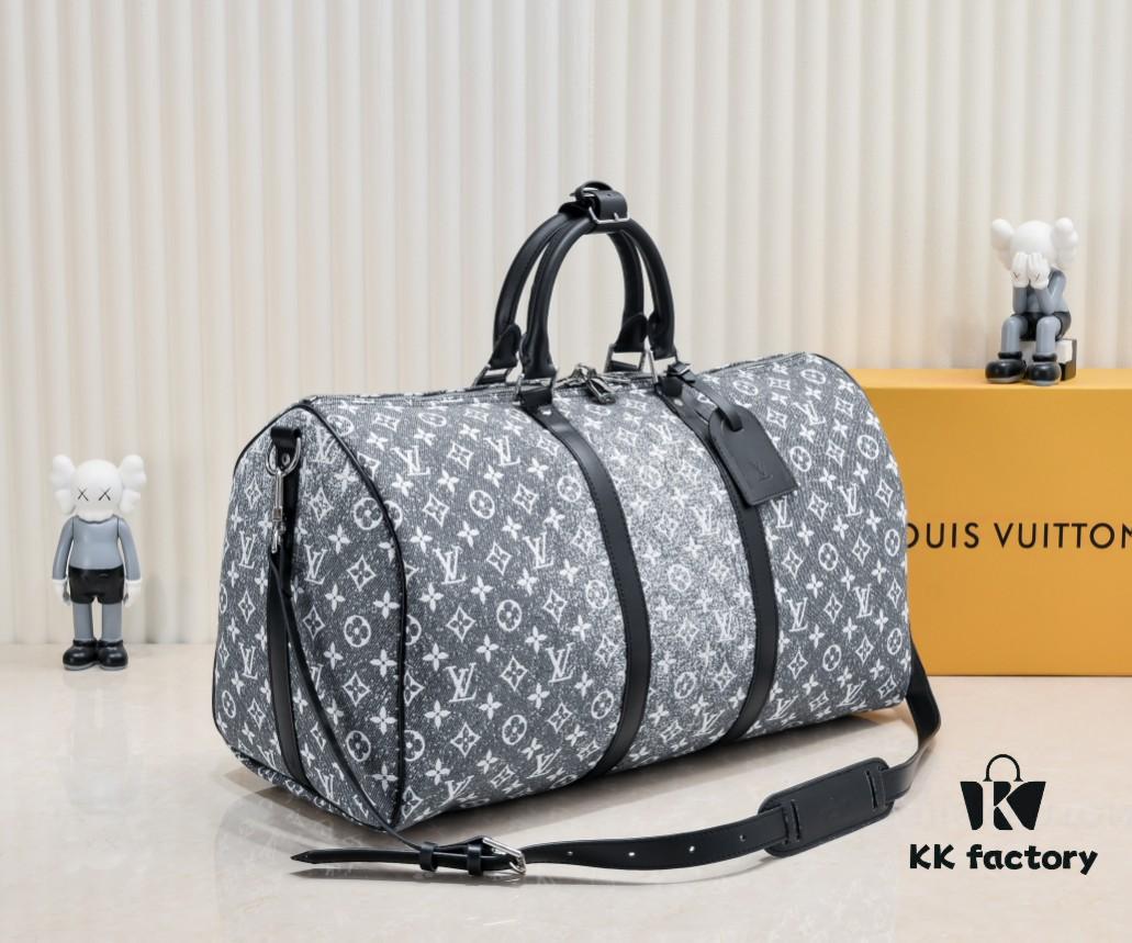 Exclusive Real Shot - Upgraded Version ‼️ M41416 Keepall Bandoulière 50 Travel Bag