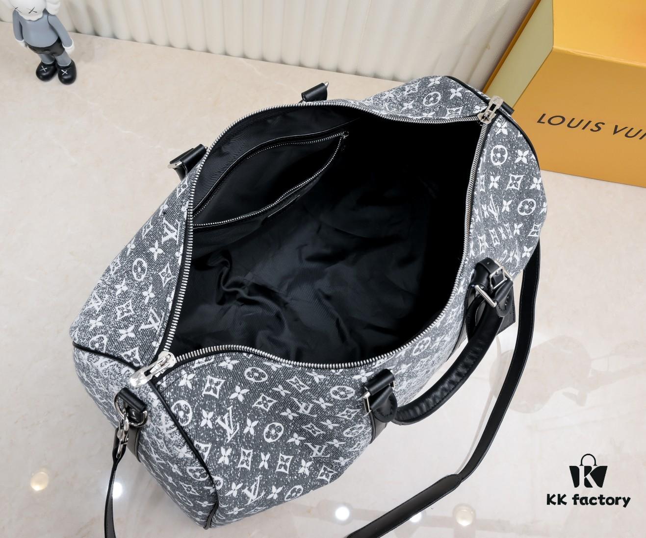 Exclusive Real Shot - Upgraded Version ‼️ M41416 Keepall Bandoulière 50 Travel Bag