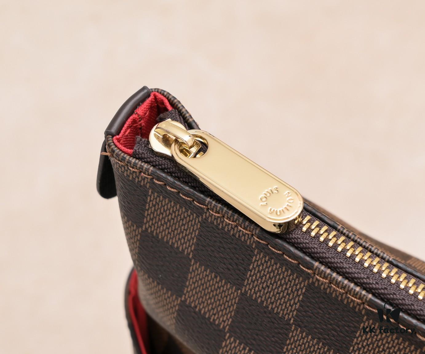 Exclusive Real Shot - Upgraded Version‼️ Double-Sided Color-Changing Yellow Leather, High Quality, Highly Acclaimed LV Louis Vuitton M56689, Original Mold Design