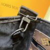 Upgraded Original Week-End Tote M45734 M45733 Louis Vuitton Classic Week-End Bag in Monogram Macassar Canvas with Exterior Phone Pocket